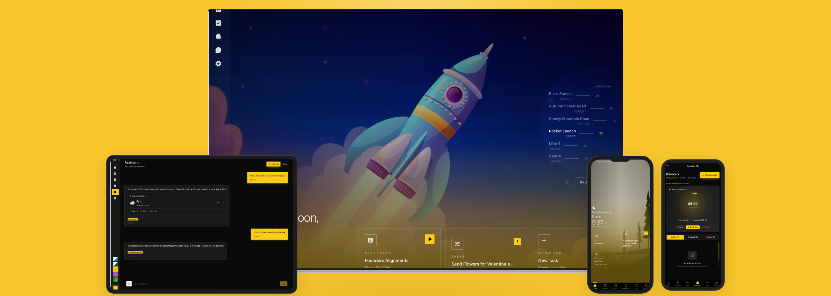 Desktop PA on all platforms